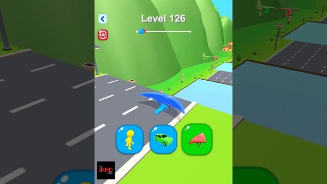 Shape-shifting Gameplay All Levels iOS,Android Mobile Walkthrough Stick Race Game Update 125 and 12 смотреть онлайн
