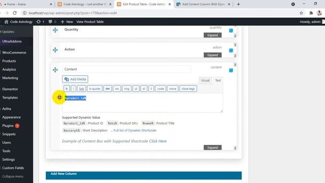 Add Content Column With Dynamic Shortcode | Woocommerce | Product Table смотреть онлайн