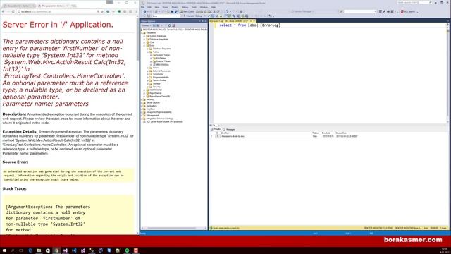 MicroService Error Log to MsSql With RabbitMQ on Mvc Project смотреть онлайн