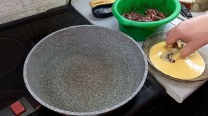 Жареная печень в кляре.