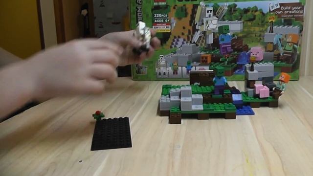 Набор Майнкрафт My World Bela 10468 Железный Голем