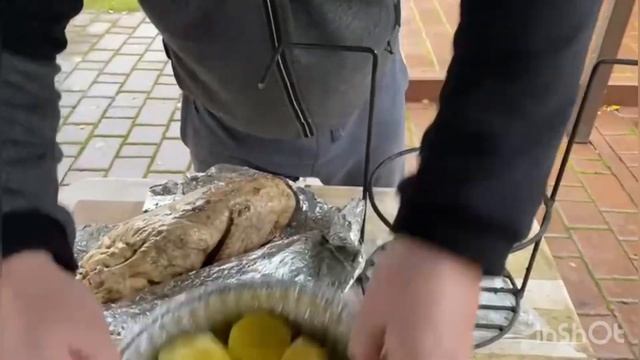 Утка с картофелем запечёная в тандыре? смотреть онлайн