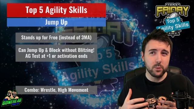 Top 5 Agility Skills in Blood Bowl - Top 5 Friday (Bonehead Podcast) смотреть онлайн