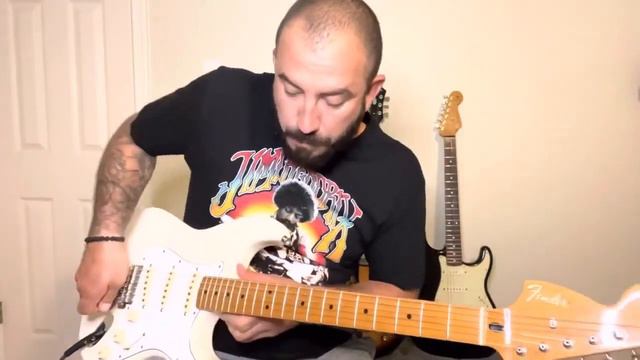 SRV tones on the Yamaha THR10 смотреть онлайн