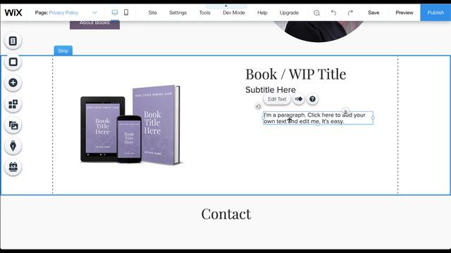 Build a SIMPLE Author Website with WIX | Speed Build! смотреть онлайн