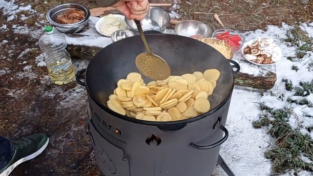 Potrawy z kazana na uczagu -mięso zapiekane (FOOD RECEPIES) смотреть онлайн