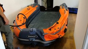 Лодка Риф Тритон Скат 400fi интегрированный фальшборт + бронированное дно