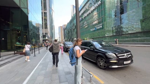 Москва прогулка по Москва-Сити июль 2022!Moscow walk around Moscow City July 2022! смотреть онлайн