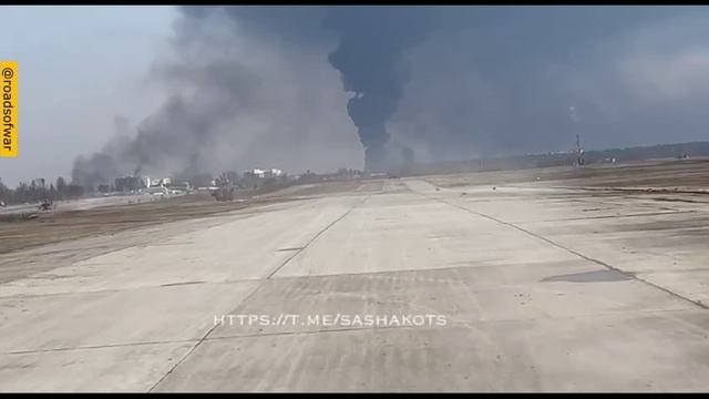 Киевский аэропорт Гостомель-покидать никто не собирается! смотреть онлайн