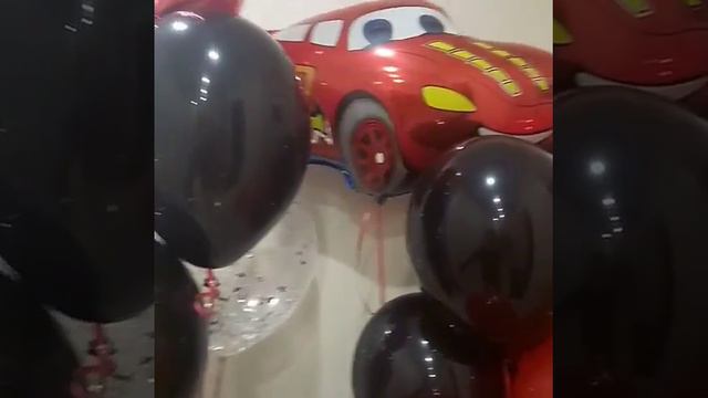 Шары в стиле Тачки .Гелиевые шарики в Одессе , Подольске .Подарок ребенку . смотреть онлайн