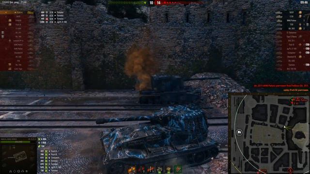 Жесть... монстр из World of Tanks! Они не могли себе представить, что их ждет в этом бою! смотреть онлайн