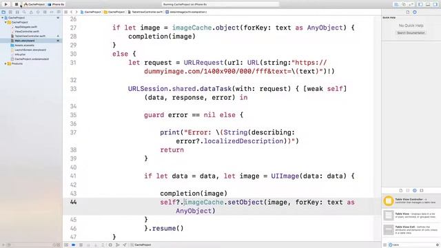 Swift NSCache+SDWebImage смотреть онлайн