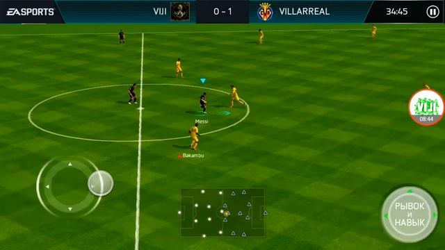 Играю против AtleticoMadrid|FIFA mobile смотреть онлайн