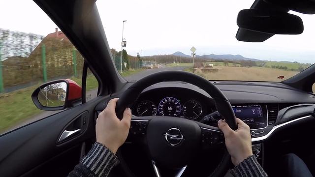 2020 | Opel Astra ST 1.5 CDTI 90 kW POV Test Drive + Acceleration 0 - 200 km/h смотреть онлайн