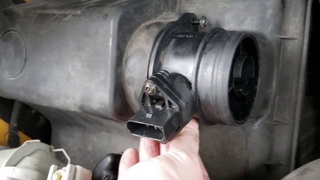 VW van mass air flow sensor replacement смотреть онлайн