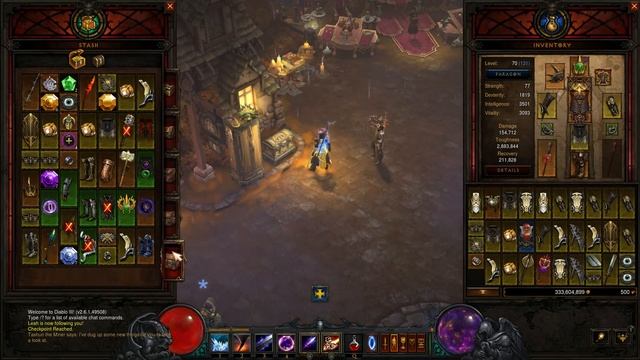 Diablo 3 или Коротко о проблемах в играх с инвентарём смотреть онлайн