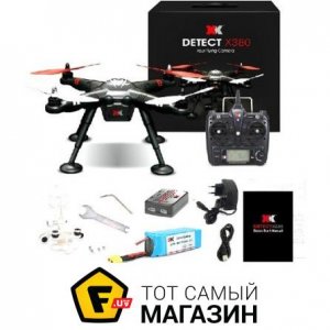 Бюджетный полупрофессиональный квадрокоптер XK X380.