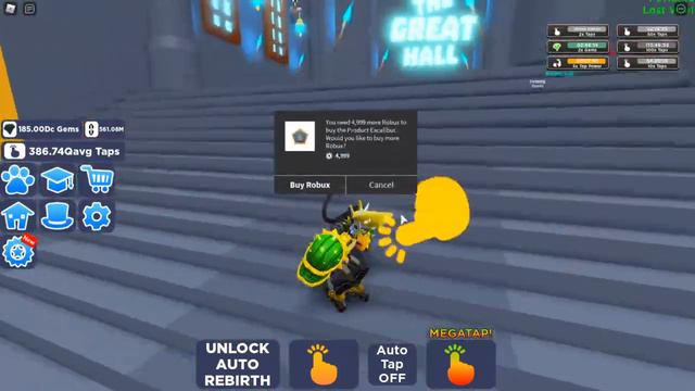 ОФИГЕТЬ БАГ ГДЕ МОЖНО ПРОСТО И ЛЕГКО ПОЛУЧИТЬ СЕКРЕТНОГО ПИТОМЦА В Tapping Simulator