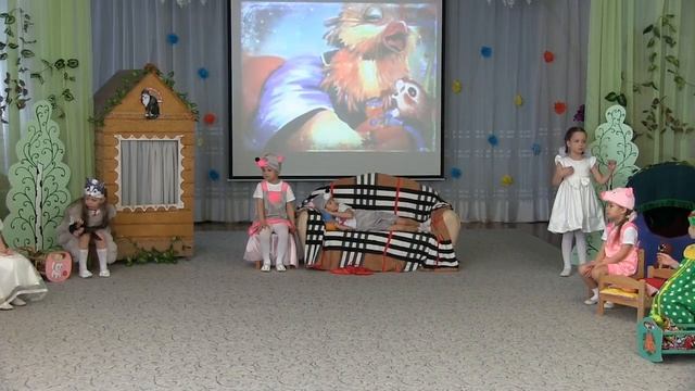 Театрализованная постановка по произведению С.Я.Маршака "Сказка о глупом мышонке" смотреть онлайн