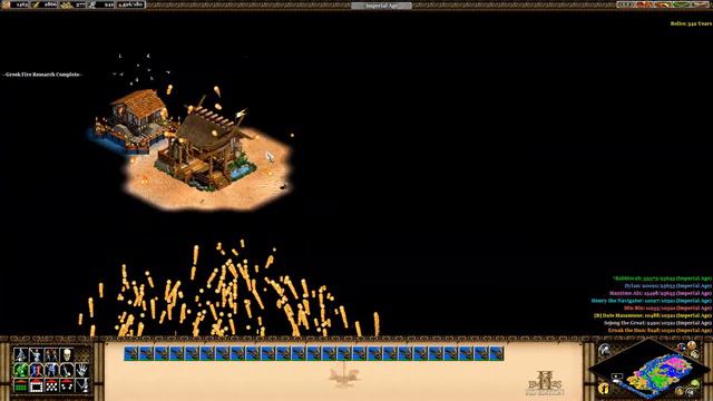 Age of Empires II(256 tech mod) смотреть онлайн