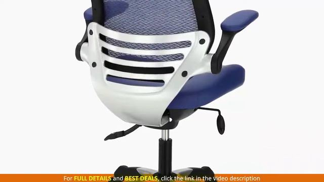 Modway Edge Drafting Chair In Black Vinyl - Tall Office Chair For Adjustable Standing Desks смотреть онлайн