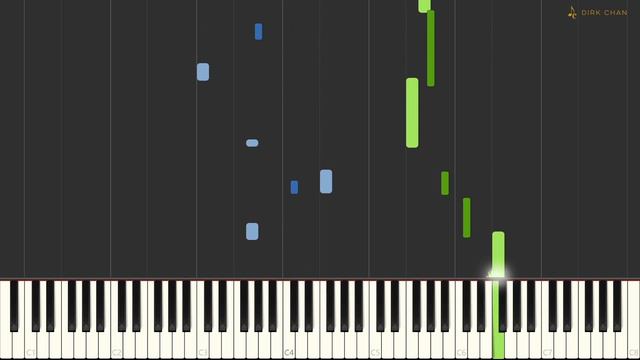 Chopin Nocturne Op. Posthumous in C Minor Piano B. 108 No. 21 Tutorial (Synthesia) WN 68 – Dirk Cha смотреть онлайн