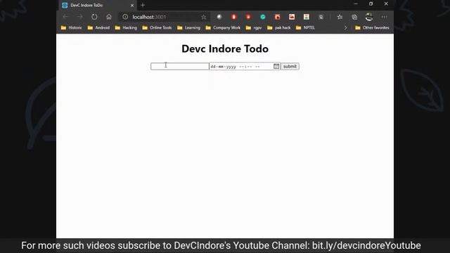 React Tutorial - Create a Simple Todo Application in 50 minutes смотреть онлайн
