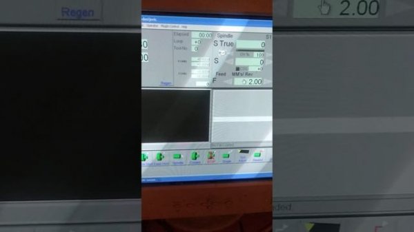 G95 в mach3. Как начать резать резьбу. Решено