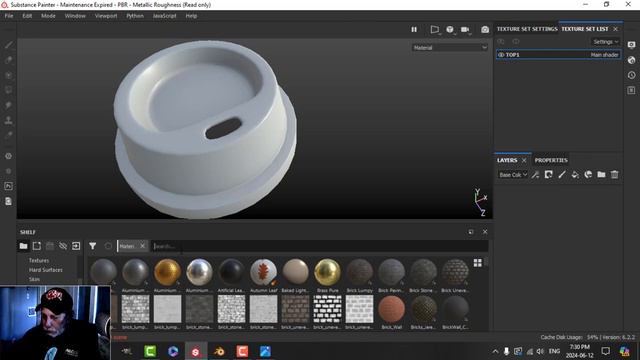 BLENDER_SUBSTANCE PAINTER_ UV UNWRAP_ TEXT IN A CIRCLE (PART 2) смотреть онлайн