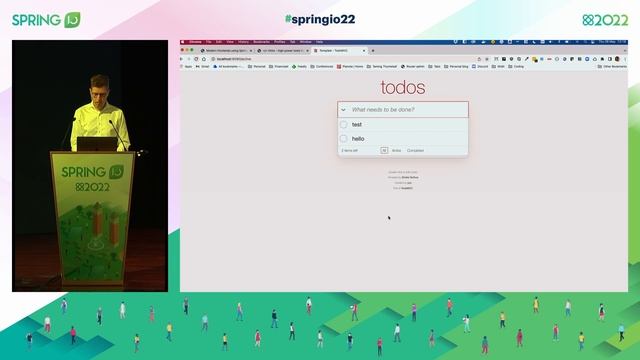 Modern frontends using Spring Boot and Thymeleaf with htmx by Wim Deblauwe @ Spring I/O смотреть онлайн