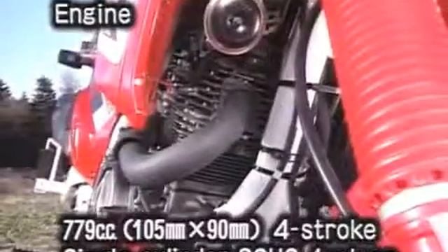 1990 Suzuki DR800S promotional video смотреть онлайн