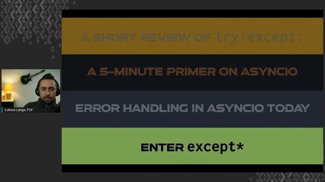 How Exception Groups Will Improve Error Handling in AsyncIO - Łukasz Langa | Power IT Conference смотреть онлайн