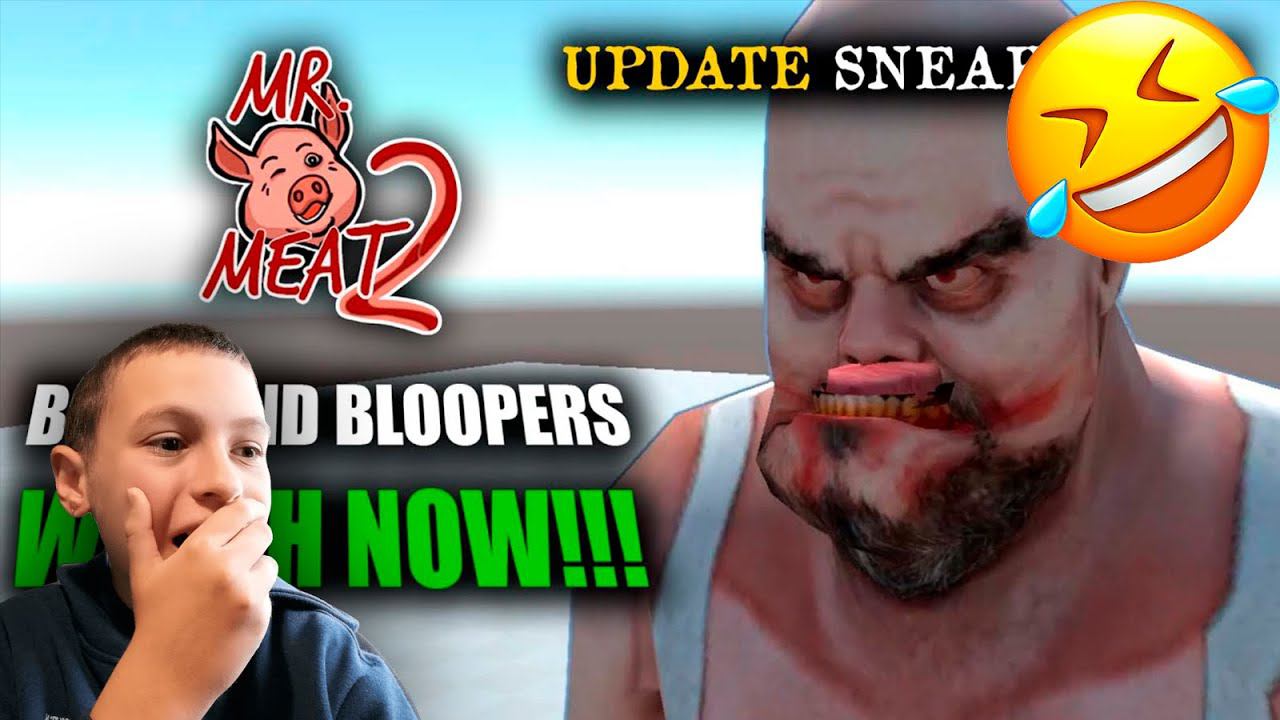 РЕАКЦИЯ НА ► Mr. Meat 2 FUNNY BUGS N' BLOOPERS New UPDATE SNEAK PEEK Andrew is DANCING! смотреть онлайн