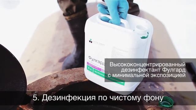 Дезоклин и Фулгард. Дезинфекция в условиях птицеводческого комплекса. смотреть онлайн