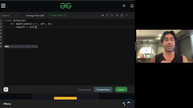 Find duplicates in an array смотреть онлайн