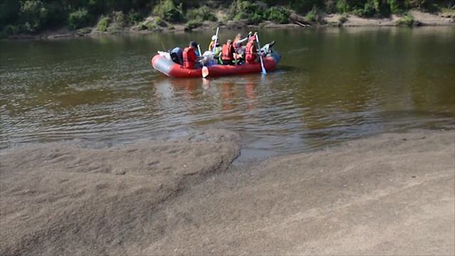 Сплав р Кия. Маршрут Мариинск - Окунеево. 150км (6 дней) смотреть онлайн
