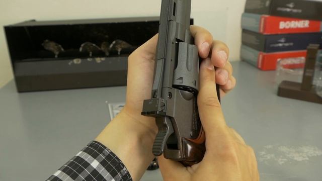 Обзор на пневматический пистолет Borner Sport 705 (отстрел) смотреть онлайн