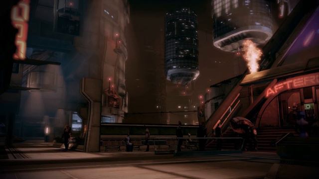 Mass Effect 2 Outside Afterlife Dreamscene Video Wallpaper смотреть онлайн