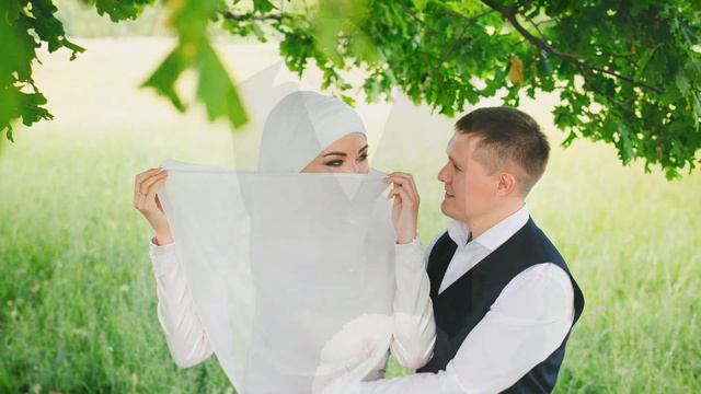 Мусульманская свадьба | Никах клип | Слайд-шоу на природе и в мечети Ярдэм смотреть онлайн