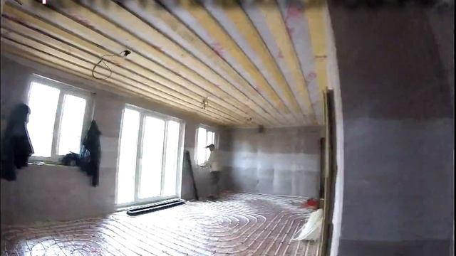 Водяной теплый пол отопление дома смотреть онлайн