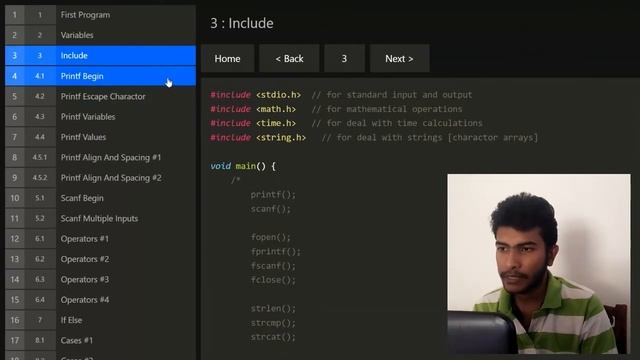 C Programming in සිංහල #3 (Printf Basics) смотреть онлайн