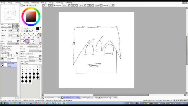 как создать арт для канала через paint tool SAI смотреть онлайн