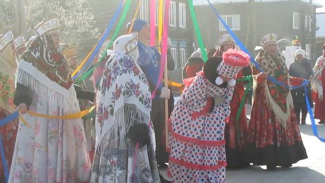 Часть 1 Широкая Масленица! Как проводят Масленицу в селе. смотреть онлайн