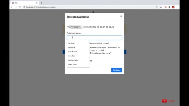 How to solve Database Restore Error: Command 'psql' not found смотреть онлайн
