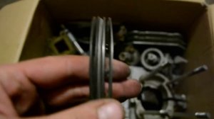 Начало сборки двигателя ЗиД Сова-175(обзор запчастей).