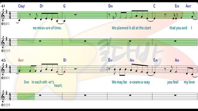 [별다방/동영상악보] Barbra Streisand - Woman In Love (Melody Sheets on KARAOKE) смотреть онлайн
