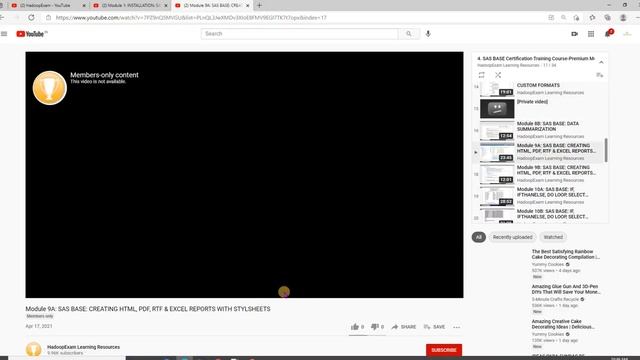 HadoopExam Youtube Premium Membership смотреть онлайн