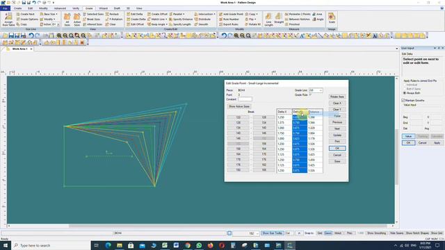 NUMERIC RULE TABLE AND UNEVEN GRADING #Gerber #PDS #Training смотреть онлайн