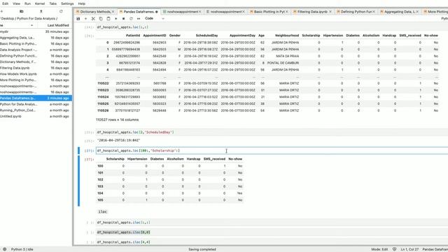 Python for Data Analysis 4 - Selecting Rows and Columns смотреть онлайн