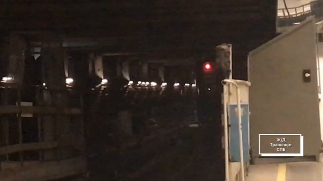 Метро-Поезд 81-717.5П (ОЭРВЗ) "Номерной-Пришелец" борт №1124 по №223 в Оборотный Тупик смотреть онлайн